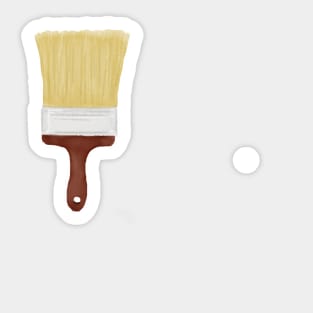 Paintbrush Sticker